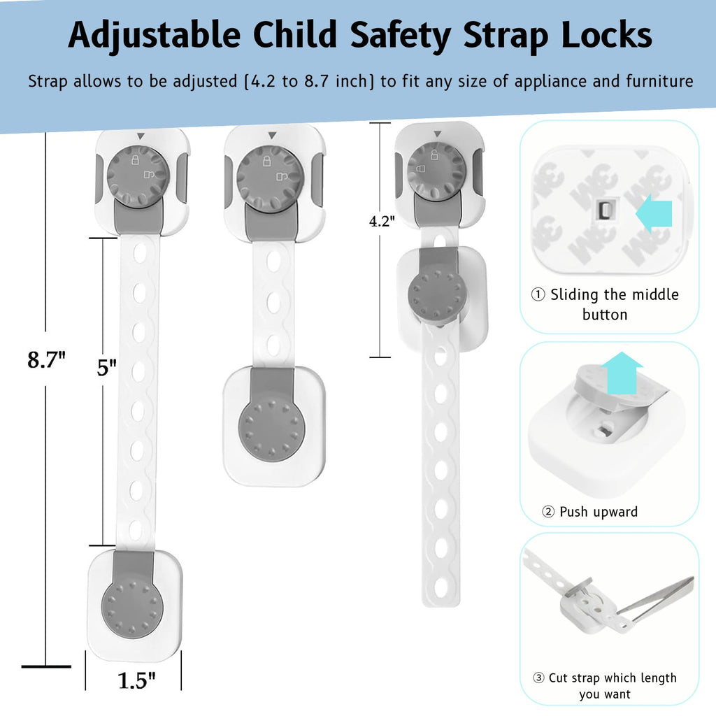 Child Safety Lock 6 Per Pack
